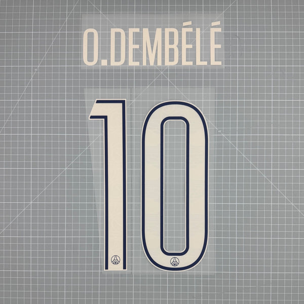 2024 2025, PSG, quatrième maillot Ousmane Dembélé 10 ligue des champions