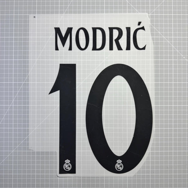 Flocage Modric #10 - Real Madrid 2024/25 Home