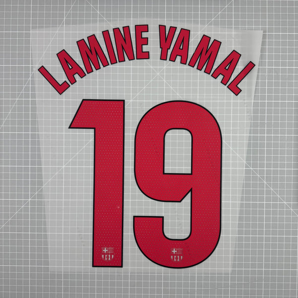 Flocage lamine Yamal 2024/25