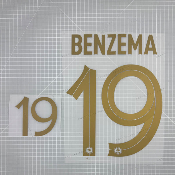 2022 2023 France home Benzema, 19