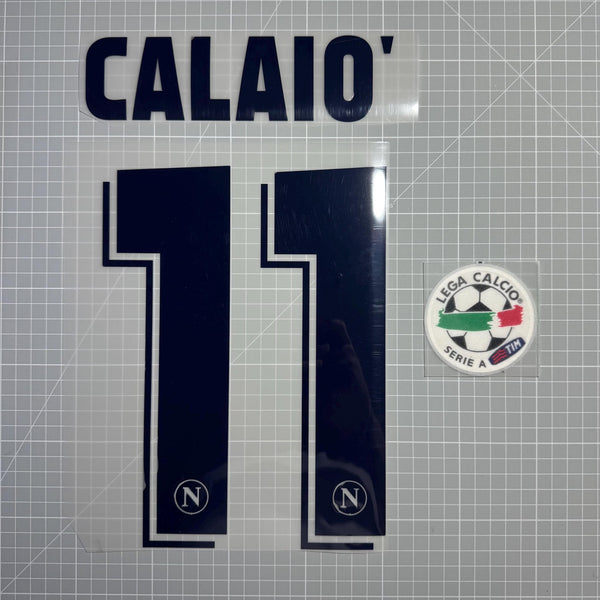 Flocage CALAIO' #11 - SSC Napoli 2007/10 Away