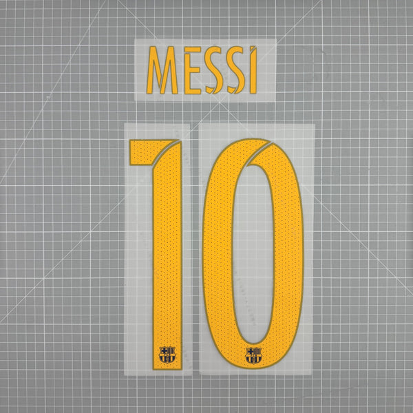 2016-17 Barcelona home Messi #10