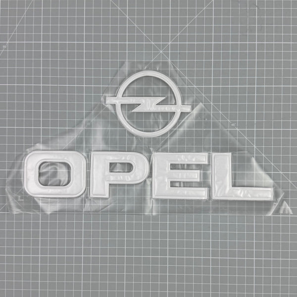 Opel sponsor patch 3D flock