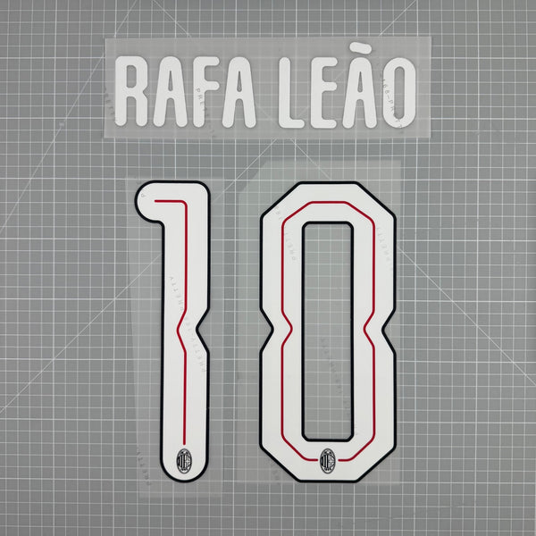 AC MILAN HOME RAFA LEÃO 10 CHAMPIONS LEAGUE JERSEY 24-25